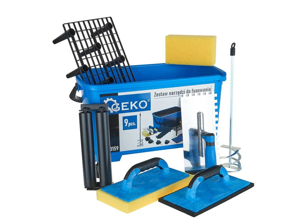 Set pentru chituire, 9 elemente, Geko G30159