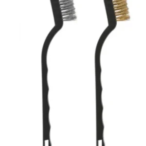 Set 3x Perii de metal (din otel, alama si nylon)