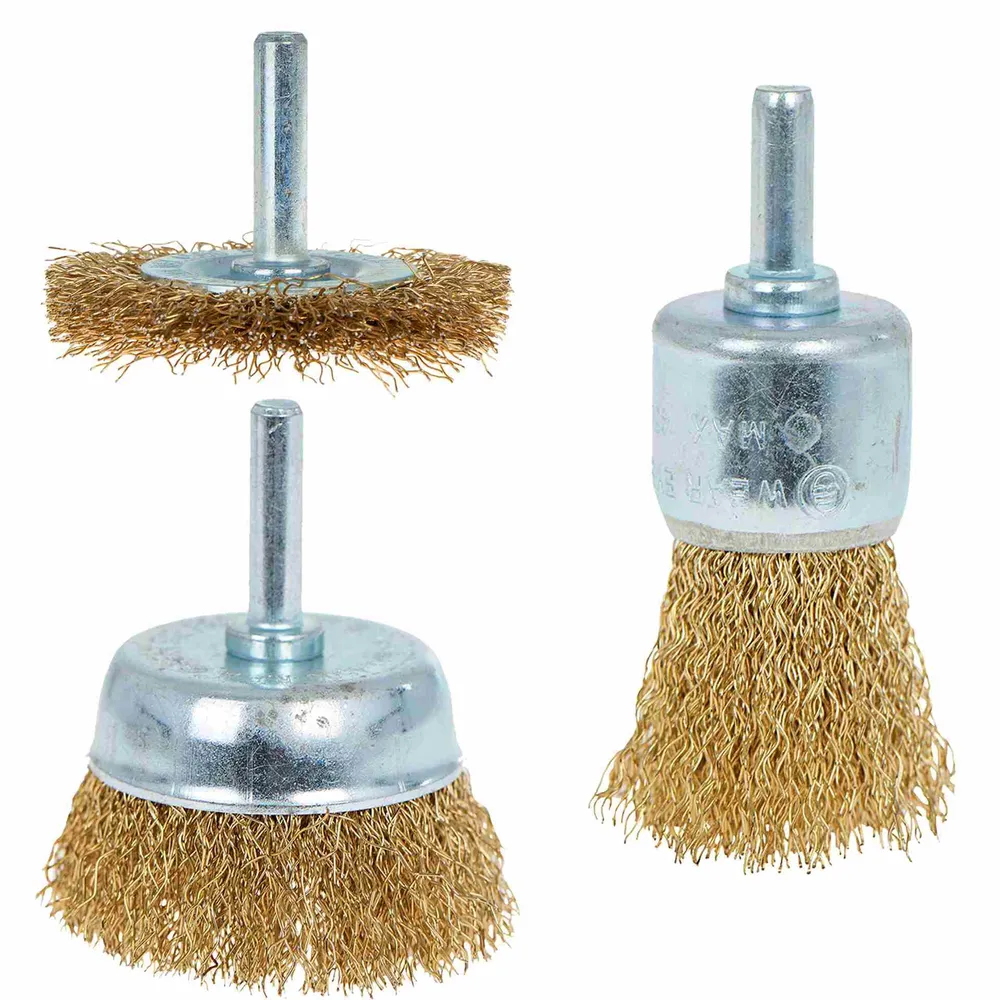 Set perii de sarma pentru bormasina, 3 elemente, Geko G00639