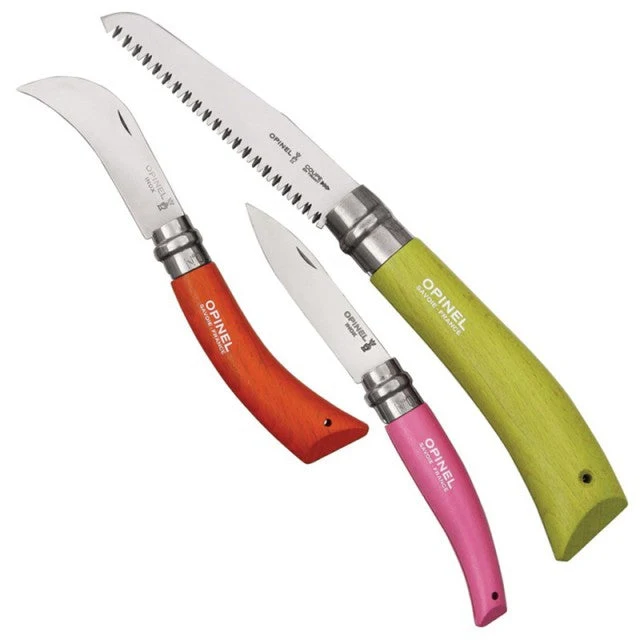Set 3 piese pentru gradinarit Opinel Inox ( 001617 )