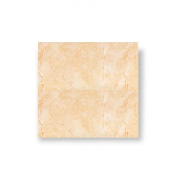 Set 5 x Placa autoadeziva perete tip marmura crem , impermeabila, 60x60 cm