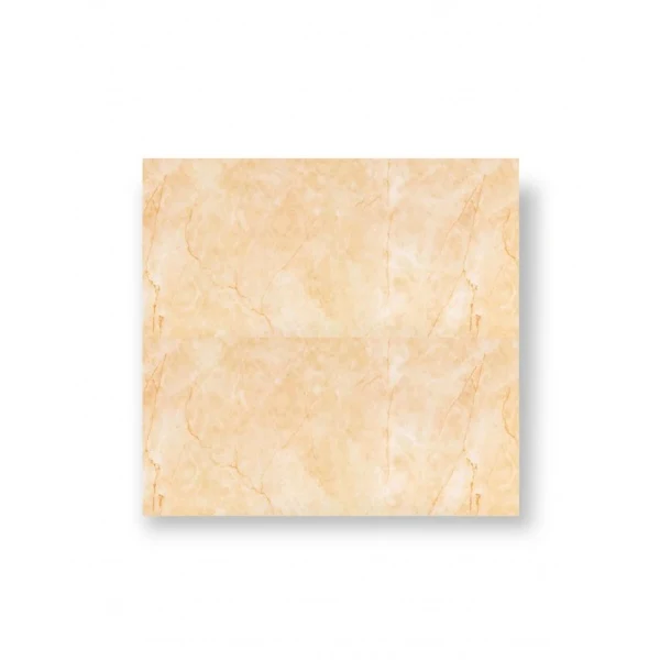 Set 5 x Placa autoadeziva perete tip marmura crem , impermeabila, 60x60 cm