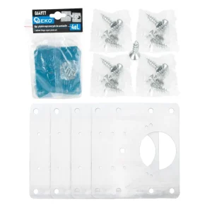 Set placi pentru reparera balamale, 4 bucati, Geko G64977