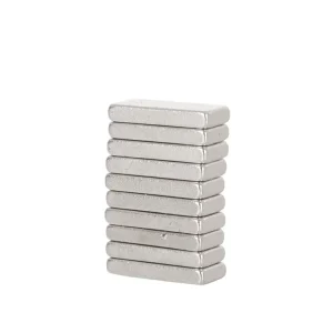 Set placute magnetice neodim, 10x4x1.5mm, 10 elemente, Geko G02429