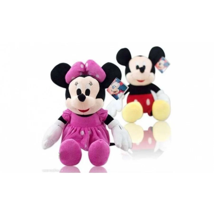Set 2 plusuri Mickey Mouse si Minnie Mouse - jucariile preferate de plus