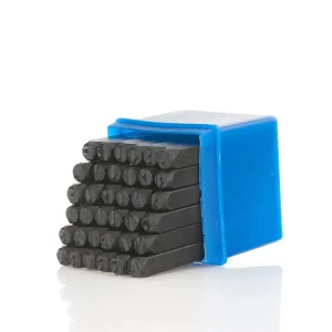 Set poansoane, cifre si litere, 36 elemente, Geko G01816