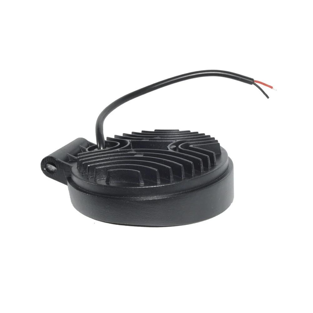 Set 2 x Proiectoare auto, Rotunde, 27W, 9 Leduri