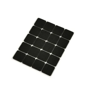 Set protectie pasla autoadeziva, 20 x 20 mm, 20 elemente, Geko G29811
