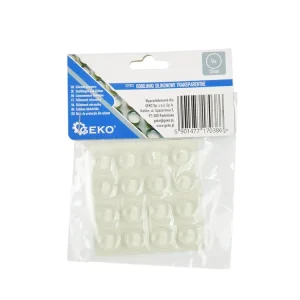 Set protectie de silicon pentru mobila, 12 mm, 16 elemente, Geko G29822