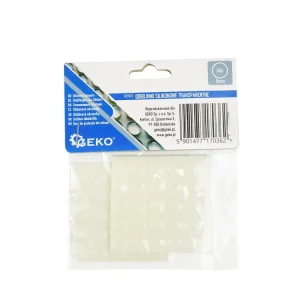 Set protectie de silicon pentru mobila, 8 mm, 50 elemente, Geko G29820