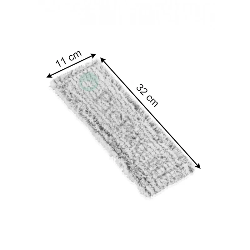 Set 3 rezerve din microfibra pentru mop plat, putere mare de absorbtie