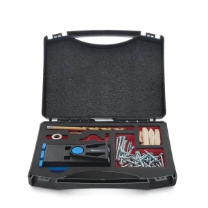 Set sablon pentru gaurire, 45 elemente, Geko G64988