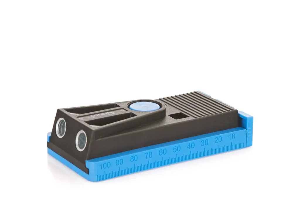 Set sablon pentru gaurire, 45 elemente, Geko G64988