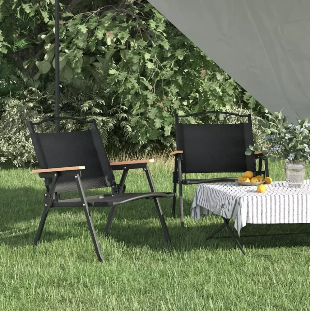 Set 2 Scaun Pliabil de Camping