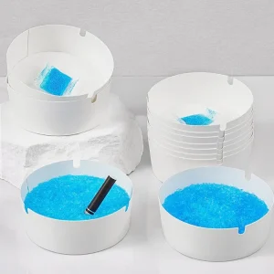 Set 25 de scrumiere de unica folosinta,cu gel