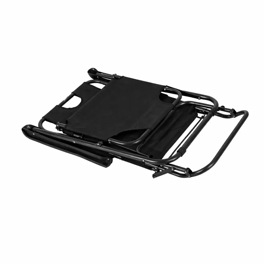 Set 2 sezlong negru