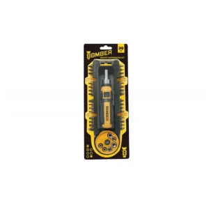 Set surubelnita cu biti Bomber, 39 elemente, Villager VL072336