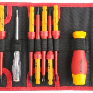 Set de 12 surubelnite interschimbabile izolate , VDEline PRE Tolsen