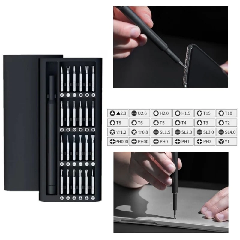 Set surubelnite de precizie cu biti 24in1