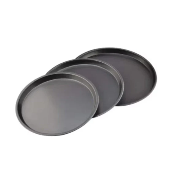 Set 3 tavi rotunde din teflon pentru pizza