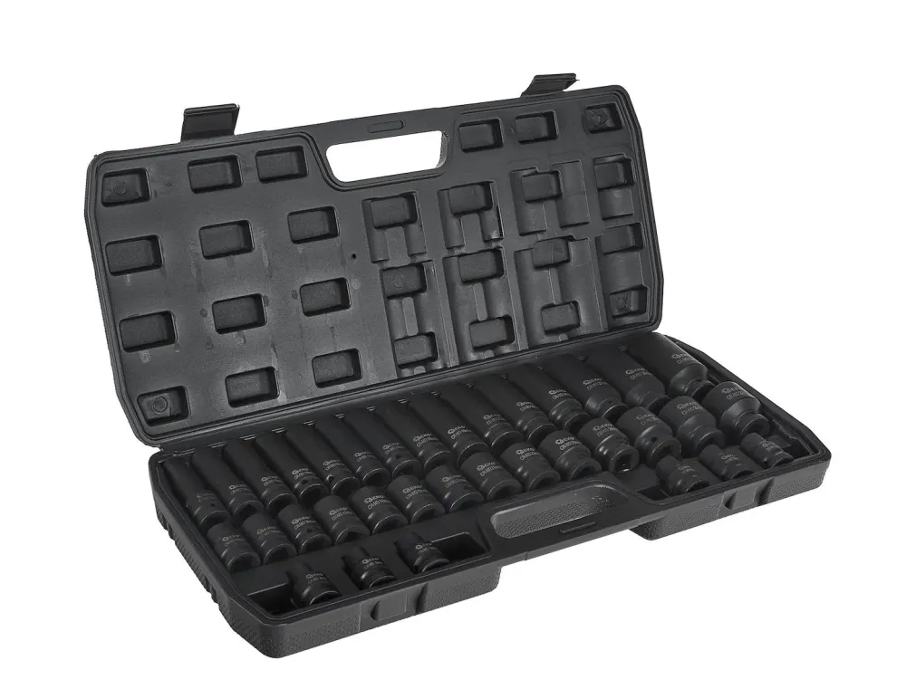 Set tubulare de impact 1 / 2", 8-32 mm, 35 bucati, Geko G10518