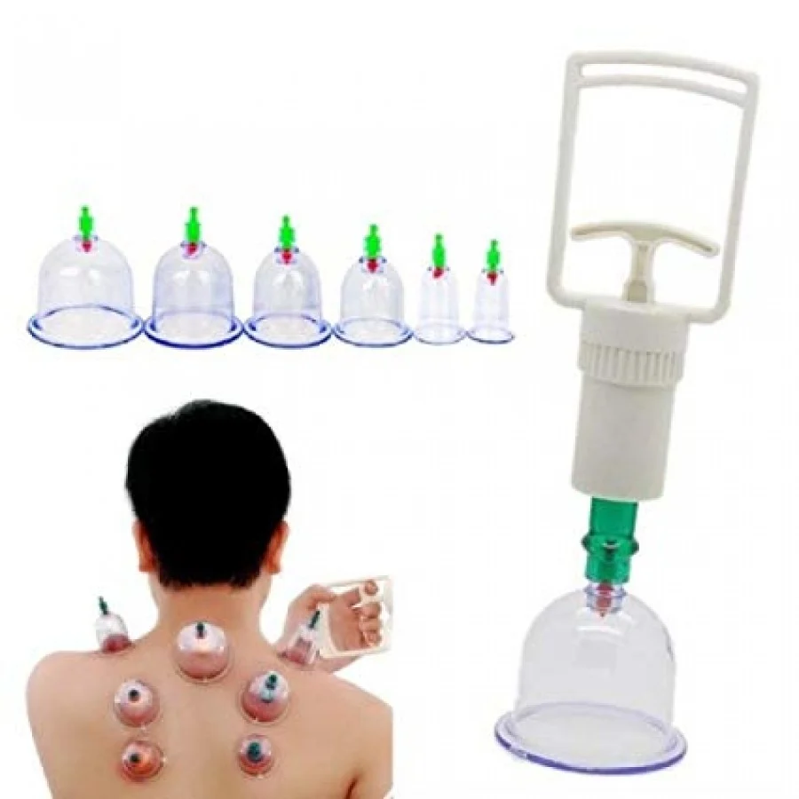 Set de 12 ventuze terapeutice