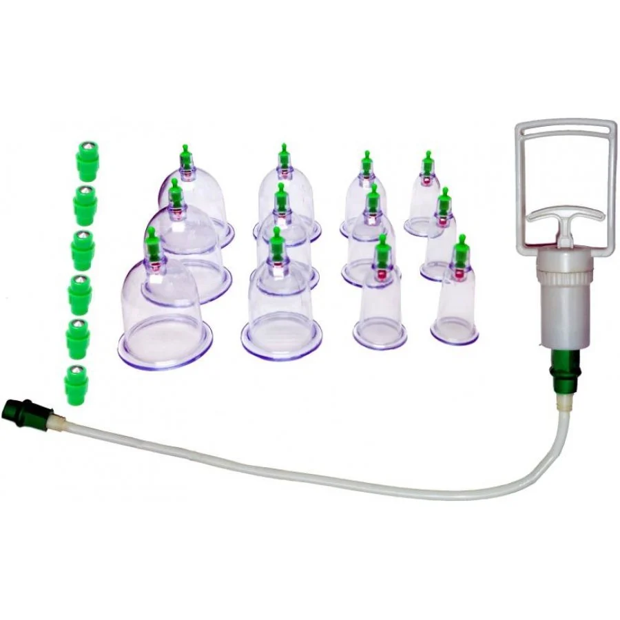 Set de 12 ventuze terapeutice