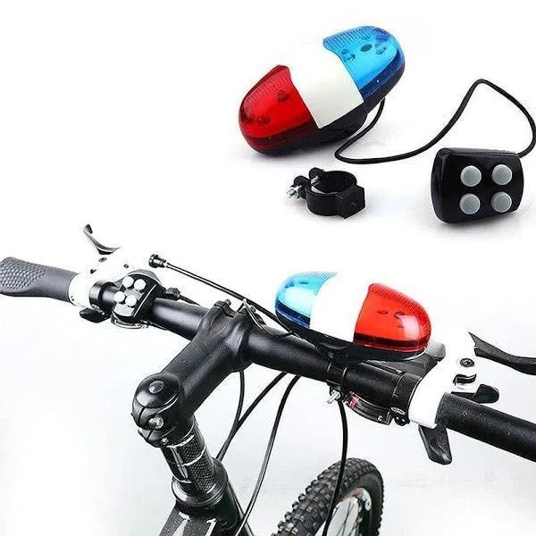 Sirena cu girofar pentru bicicleta