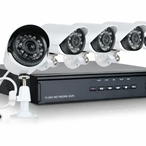 Sistem de supraveghere FULL HD KIT DVR, cu 4 camere