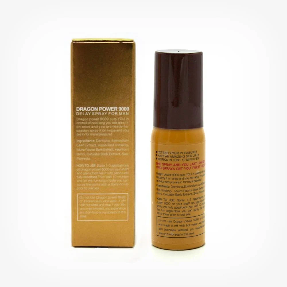 Spray Super Dragon Power 9000, pentru intarziere ejaculare, 15 ml
