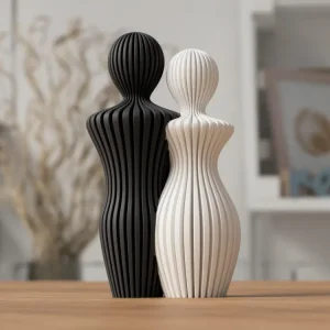 Statuetă modernă cuplu 3D