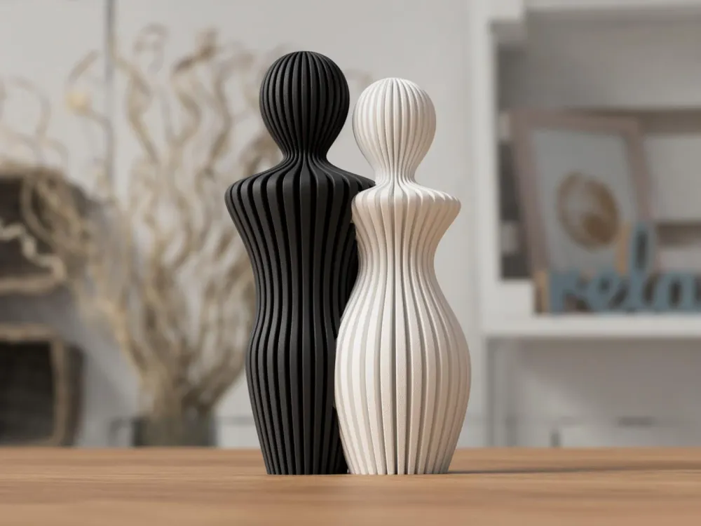 Statuetă modernă cuplu 3D