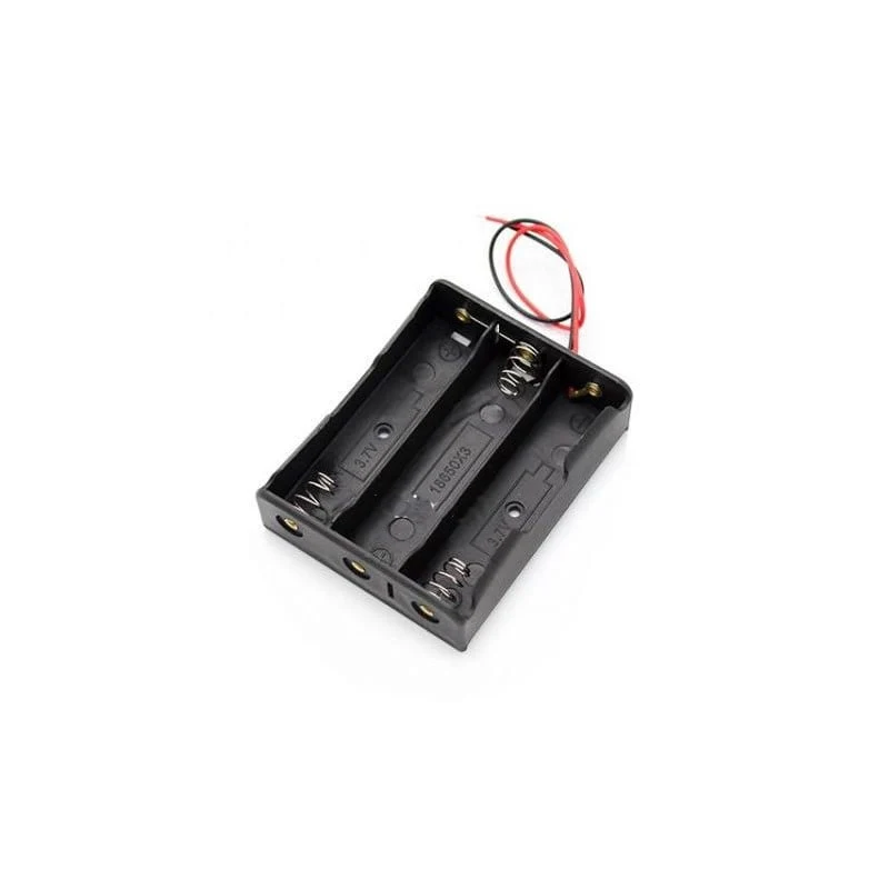 Suport acumulator cu 3 porturi 3,7V 18650