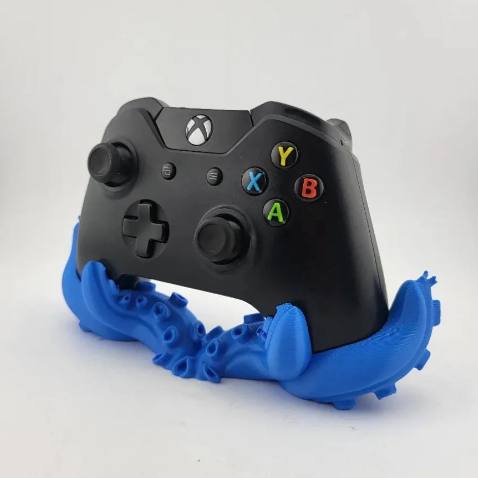 Suport Controller Xbox, Model Tentacul, Albastru