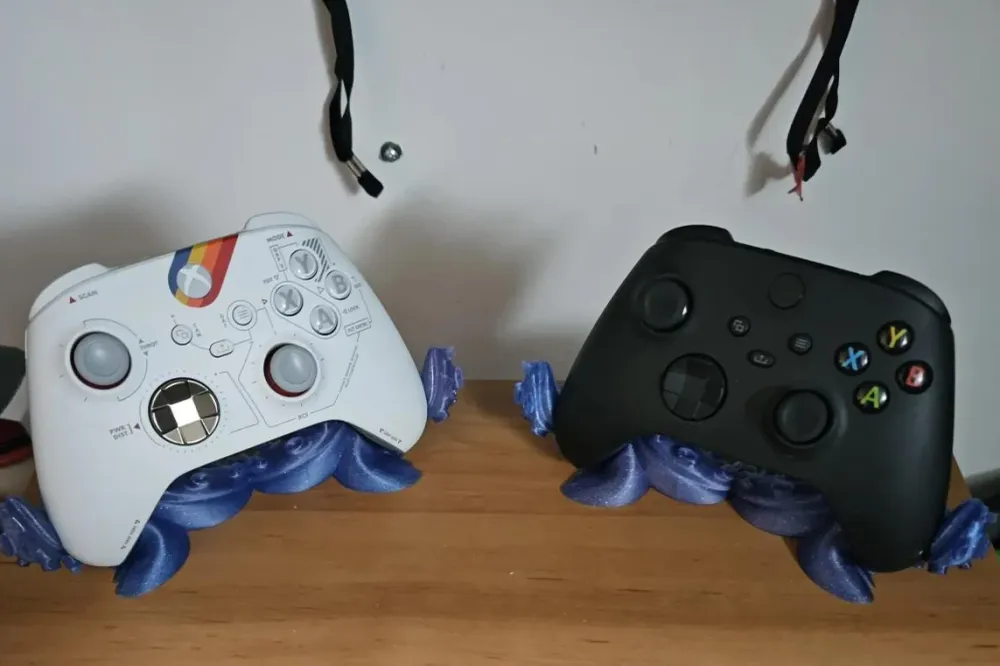 Suport Controller Xbox, Model Tentacul, Albastru