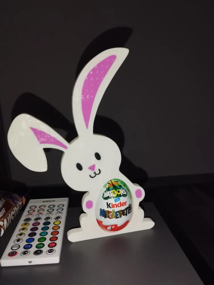 Suport Ou Kinder Iepuraș Drăgălaș de Paște