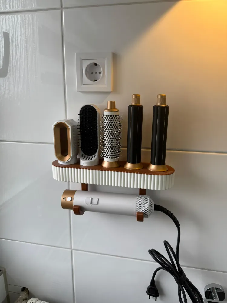 Suport organizator pentru uscător și accesorii Dyson - modern și personalizabil