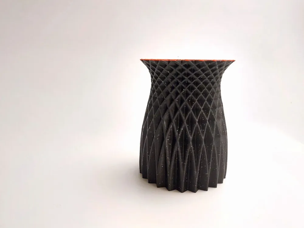 Suport pentru pixuri cu model geometric modern, imprimat 3D