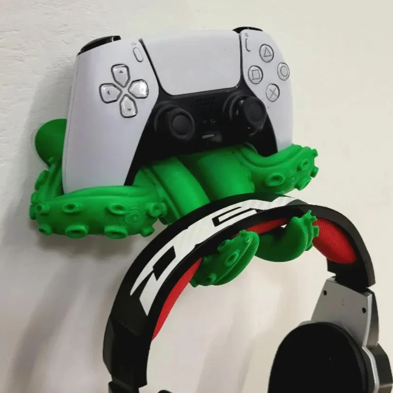 Suport de perete pentru controller PS5 și căști
