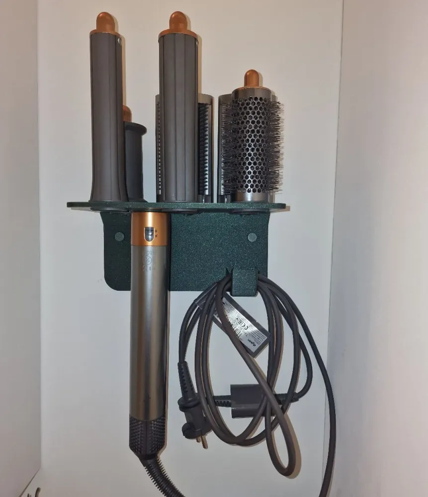 Suport de perete cu sistem twist lock pentru Dyson Airwrap