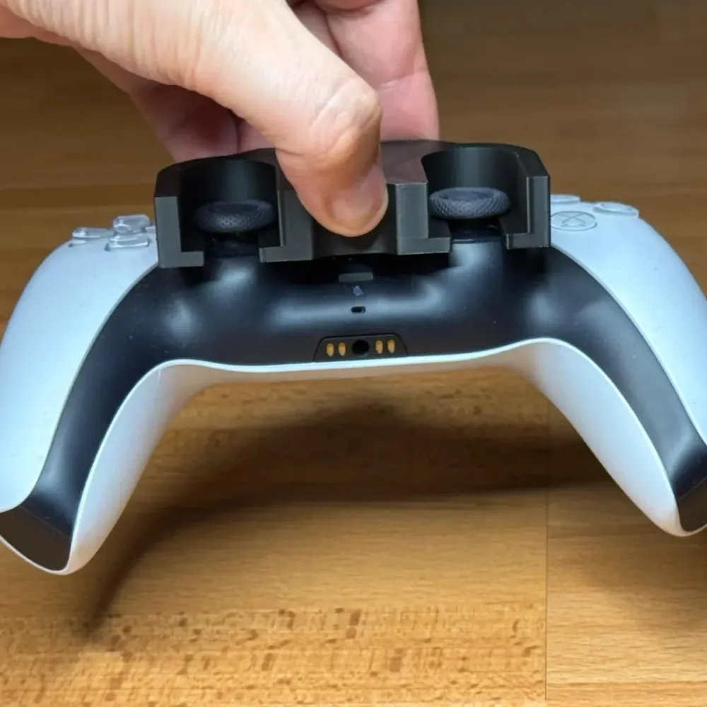 Suport sub birou pentru controller PS5, imprimat 3D, Negru