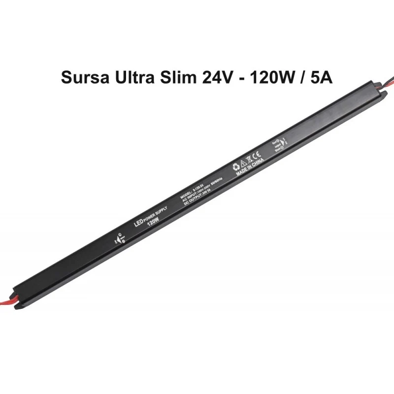 Sursa Alimentare Slim 24V-120W / 5A