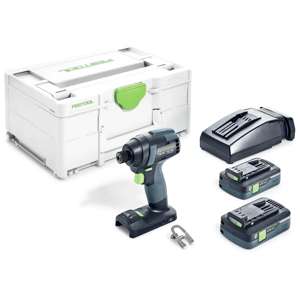Surubelnita cu impuls Festool TID 18 HPC 4.0 I-Plus 18V 4Ah