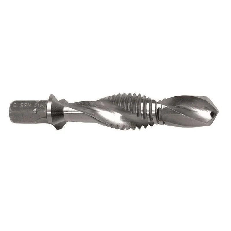 Tarod combinat gaurire filetare debavurare HSS-G prindere 1/4" M 8, Projahn