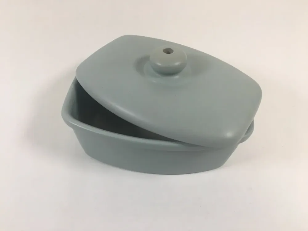Tigaie cu mere coapte manual, din ceramică ceramică