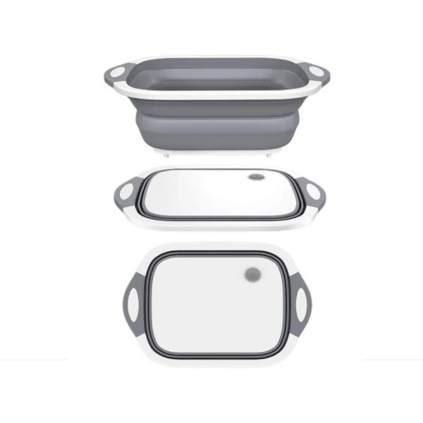 Tocator pliabil multifunctional cu dop 40 x 30 x 3 cm
