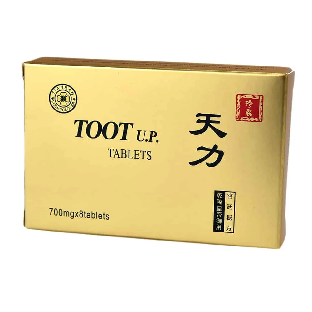 Toot UP - Supliment natural pentru potență şi întârzierea ejacularii, 8 tablete