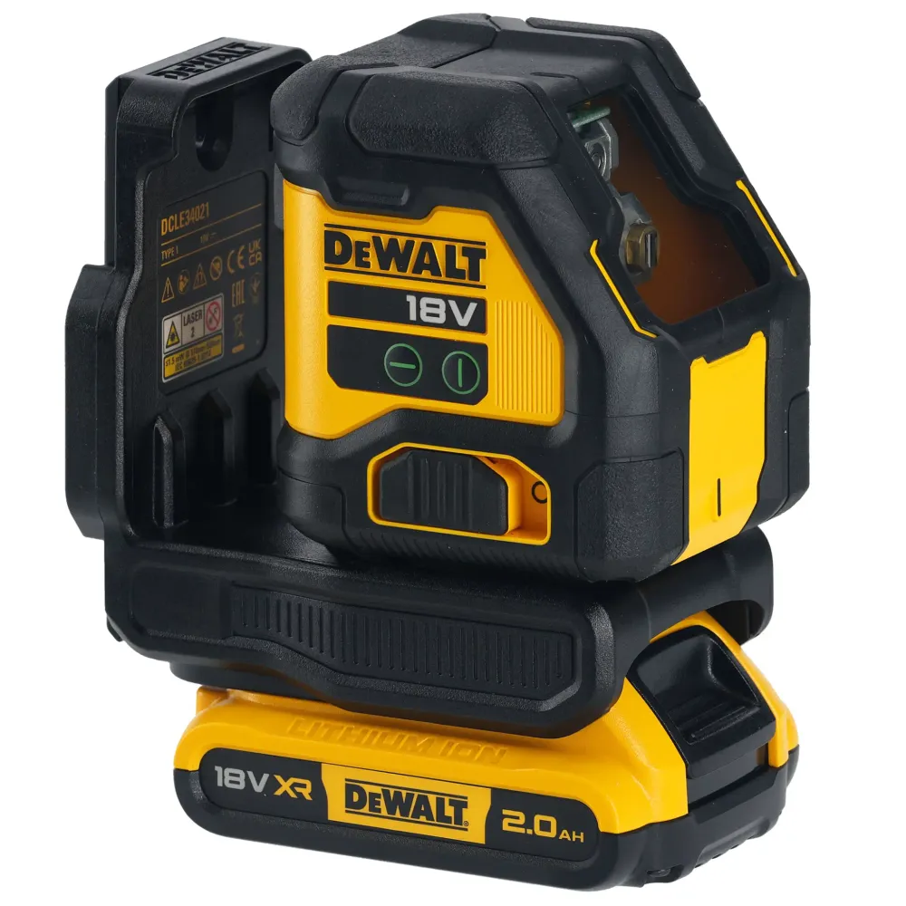 Trasor laser cruce verde Dewalt DCLE34021D1-QW 12V 2Ah