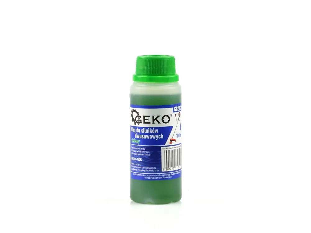 Ulei pentru motor 2 timpi, verde, 100 ml, Geko G82012