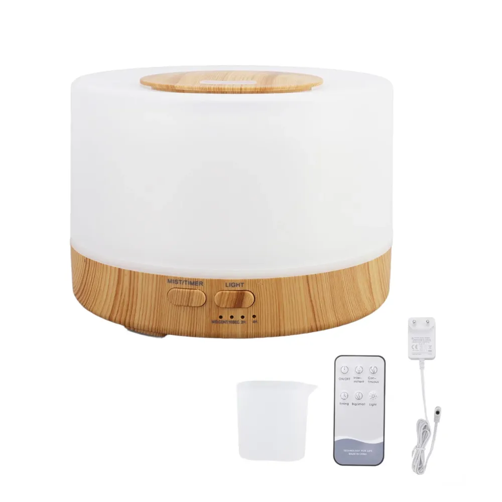Umidificator de birou 500 ml 7 culori LED telecomanda